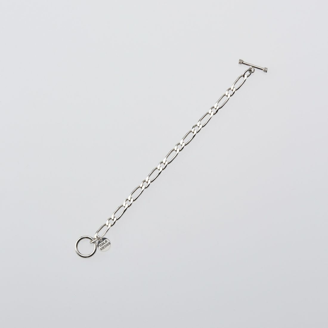 XOLO JEWELRY [ショロジュエリー] オーバル ミューチャルリンクブレスレット 6mm [XOB009-19] SILVER