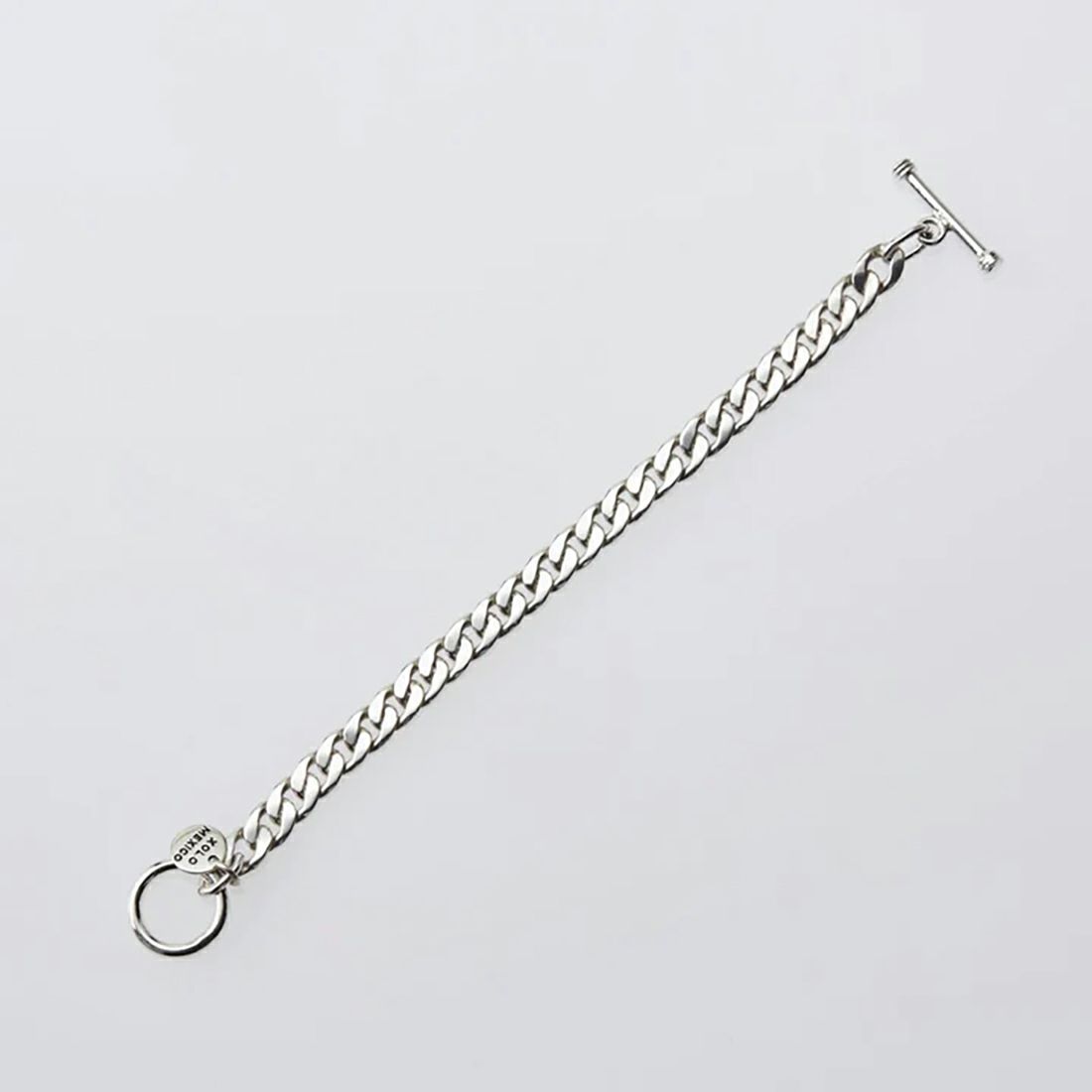XOLO JEWELRY [ショロジュエリー] ベーシックリンクブレスレット 8mm [XOB008-19] SILVER