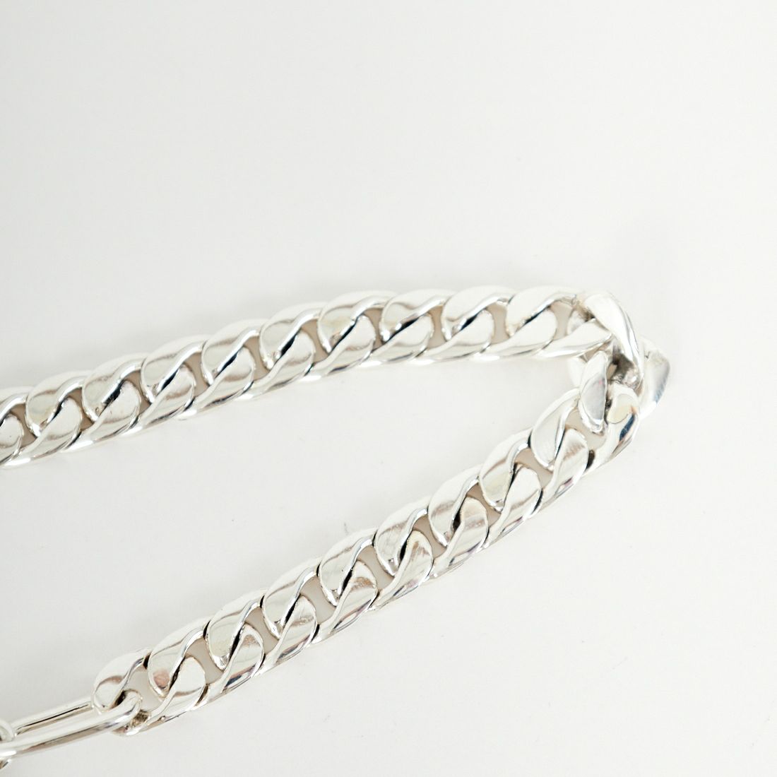 XOLO JEWELRY [ショロジュエリー] ベーシックリンクブレスレット 8mm [XOB008-19] SILVER