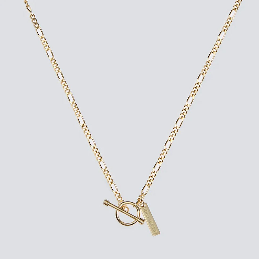 XOLO JEWELRY [ショロジュエリー] フィガロリンクネックレス 2mm [XON049-60G] GOLD