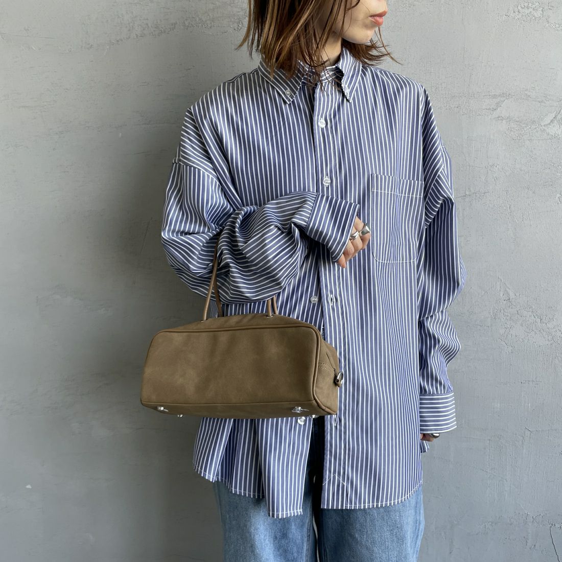 &MyuQ（アンドミューク）KAKU ショルダーバッグ &MyuQ [アンドミューク] KAKU ショルダーバッグ [MCB096]｜ジーンズ