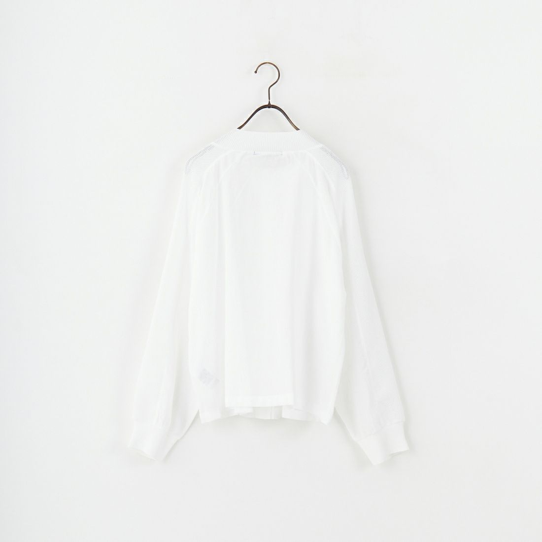 Munich [ミューニック] リブカフドッキングブラウス [MN252T02] 001 WHT