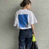 01 WHITE&&モデル身長：150cm 着用サイズ：F0&&