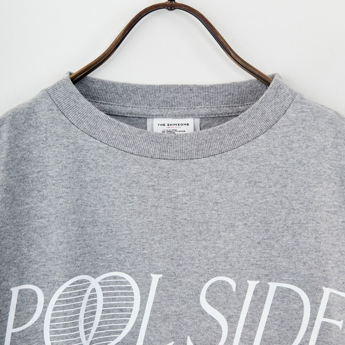 THE SHINZONE [ザ シンゾーン] プールサイドTシャツ [25MMSCU06] 06 GRAY
