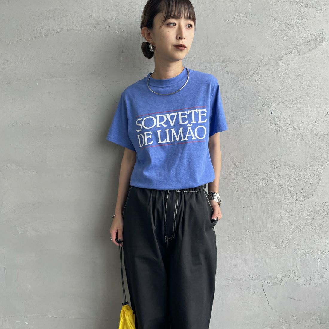 83 BLUE&&モデル身長：150cm 着用サイズ：F0&&