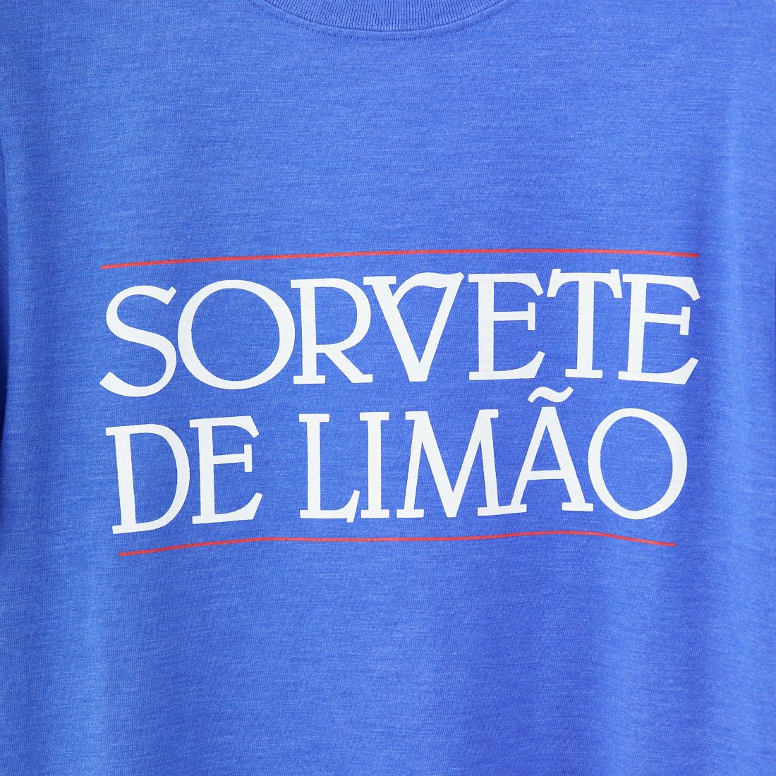 THE SHINZONE [ザ シンゾーン] SORVETE DE LIMAO Tシャツ [25MMSCU07] 83 BLUE
