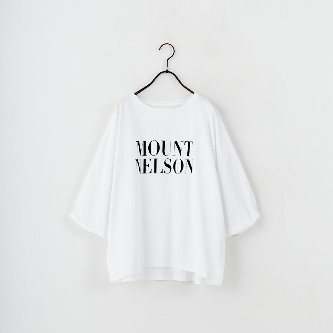 MICA&DEAL [マイカアンドディール] MOUNT NELSON プリントプルオーバー [0125309216] WHITE