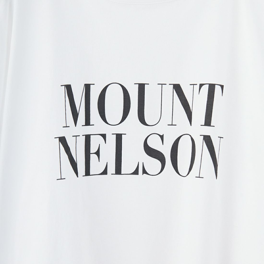 MICA&DEAL [マイカアンドディール] MOUNT NELSON プリントプルオーバー [0125309216] WHITE