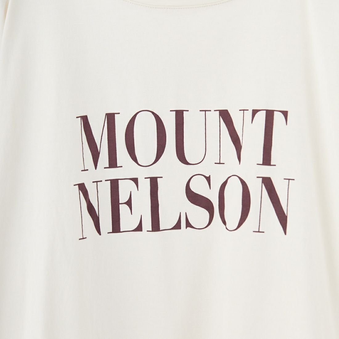 MICA&DEAL [マイカアンドディール] MOUNT NELSON プリントプルオーバー [0125309216] L/BEIGE