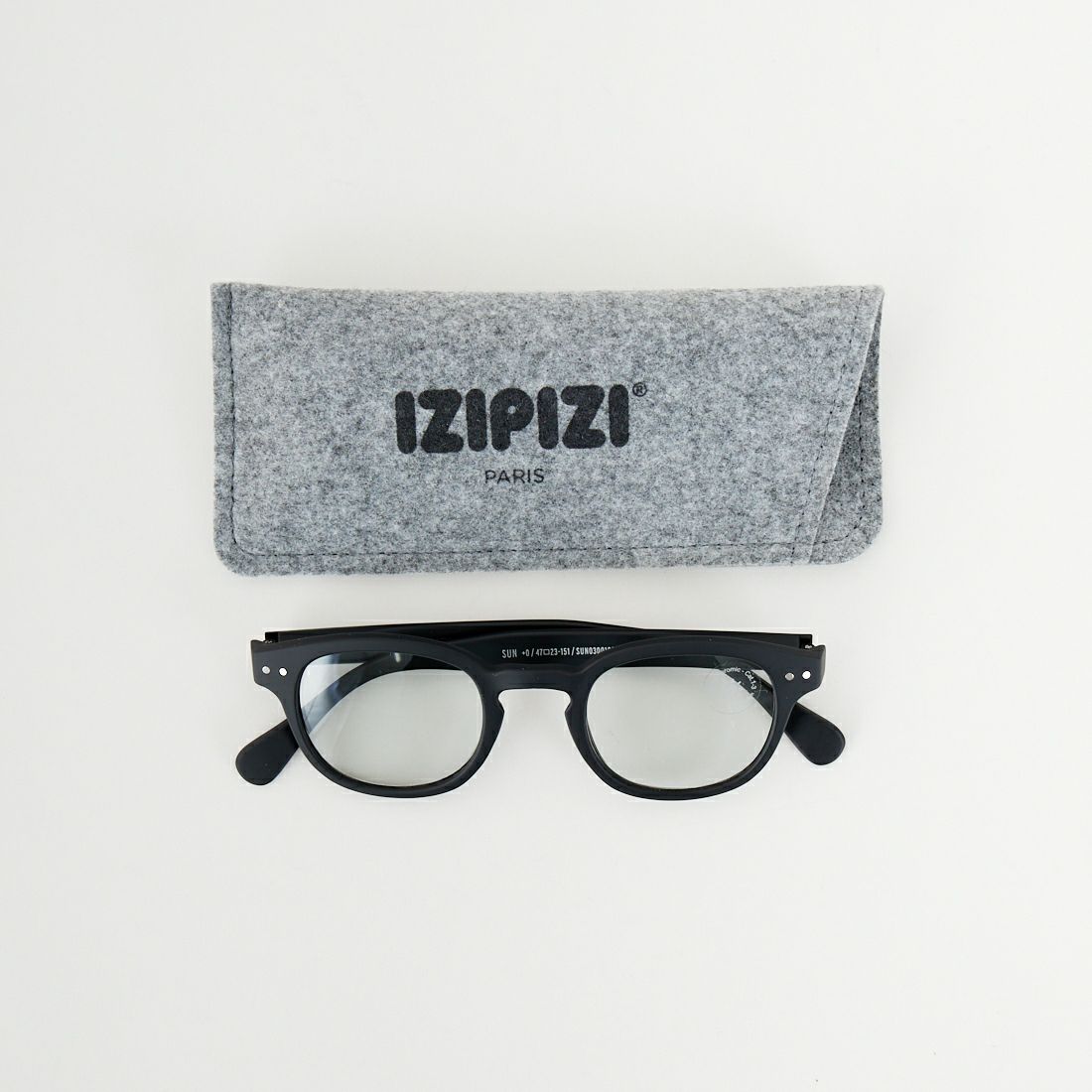 IZIPIZI [イジピジ] #C SUN LAサングラス [SUN-LA-C-BK] BLACK