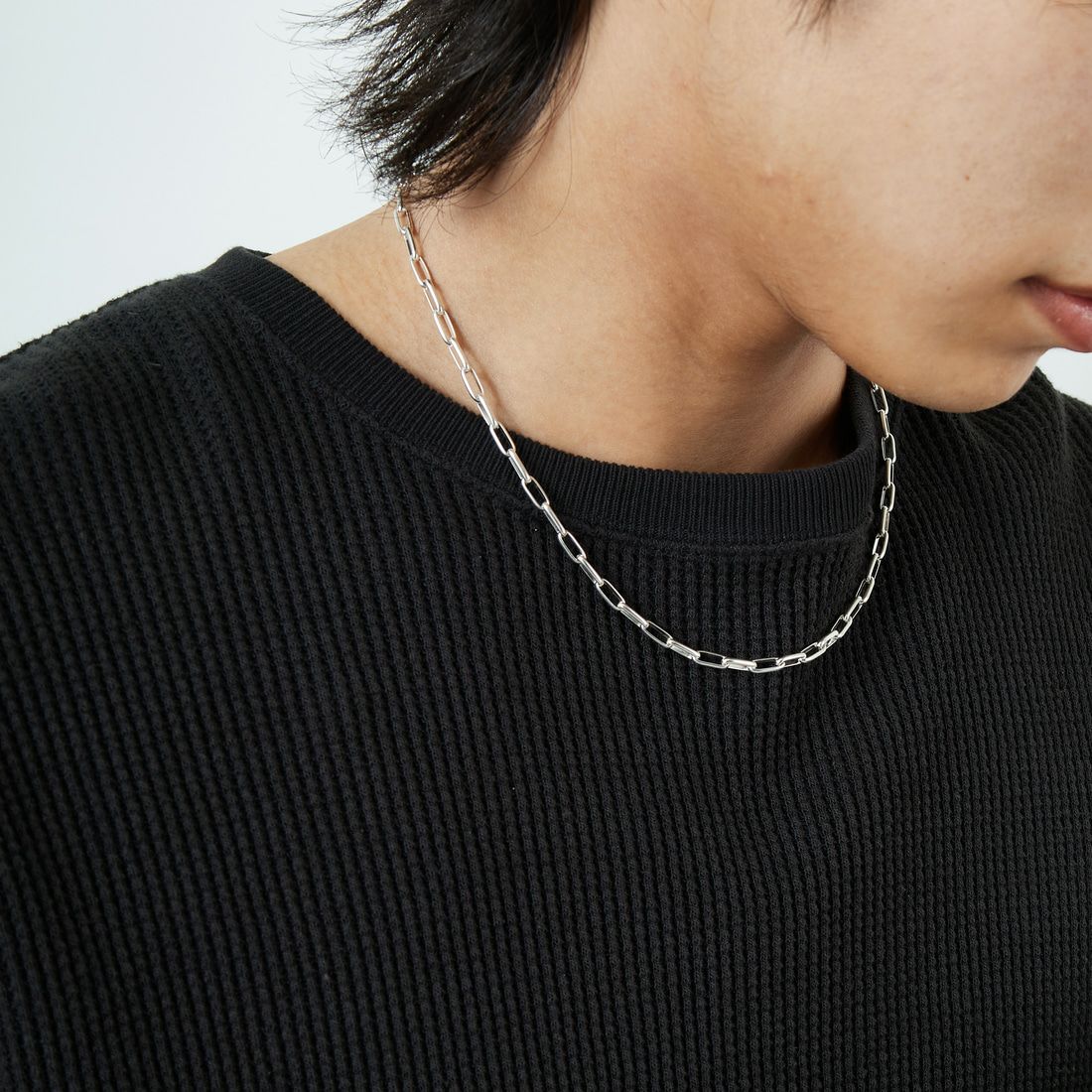 GENERAL [ジェネラル] シルバーチェーンネックレス [GEN-040] SILVER