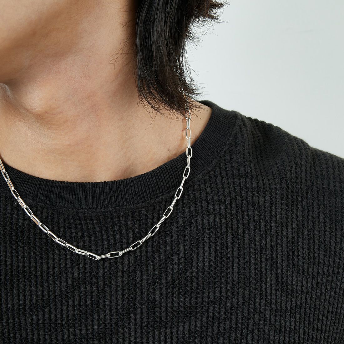 GENERAL [ジェネラル] シルバーチェーンネックレス [GEN-040] SILVER