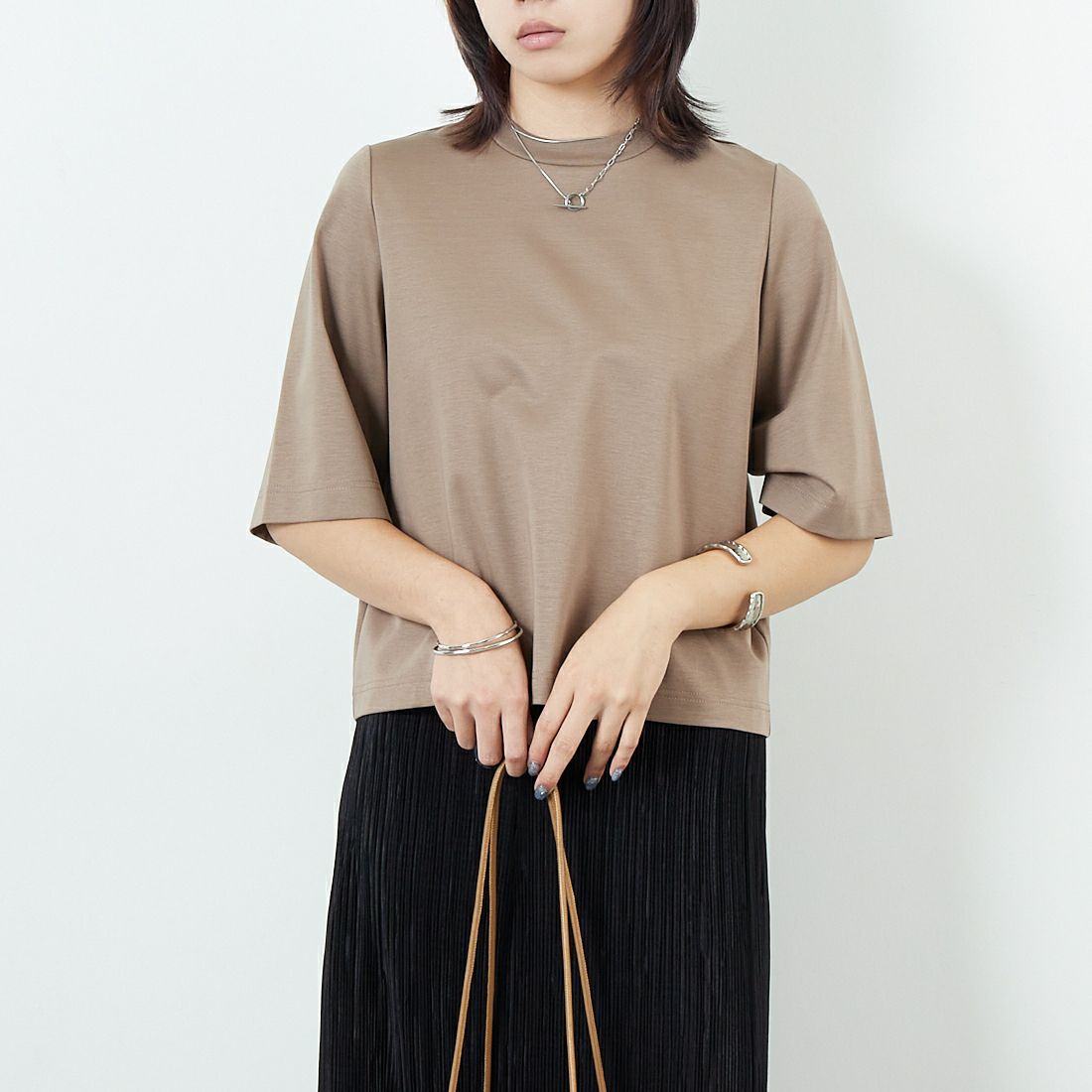034 ｸﾞﾚｰｼﾞ&&モデル身長：167cm 着用サイズ：F&&