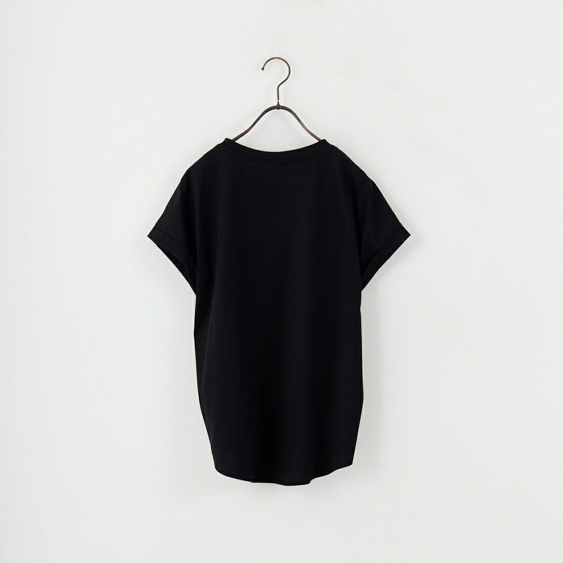 DIGNITE COLLIER [ディニテコリエ] ロゴフレンチTシャツ [80255317] 004 ﾌﾞﾗｯｸ