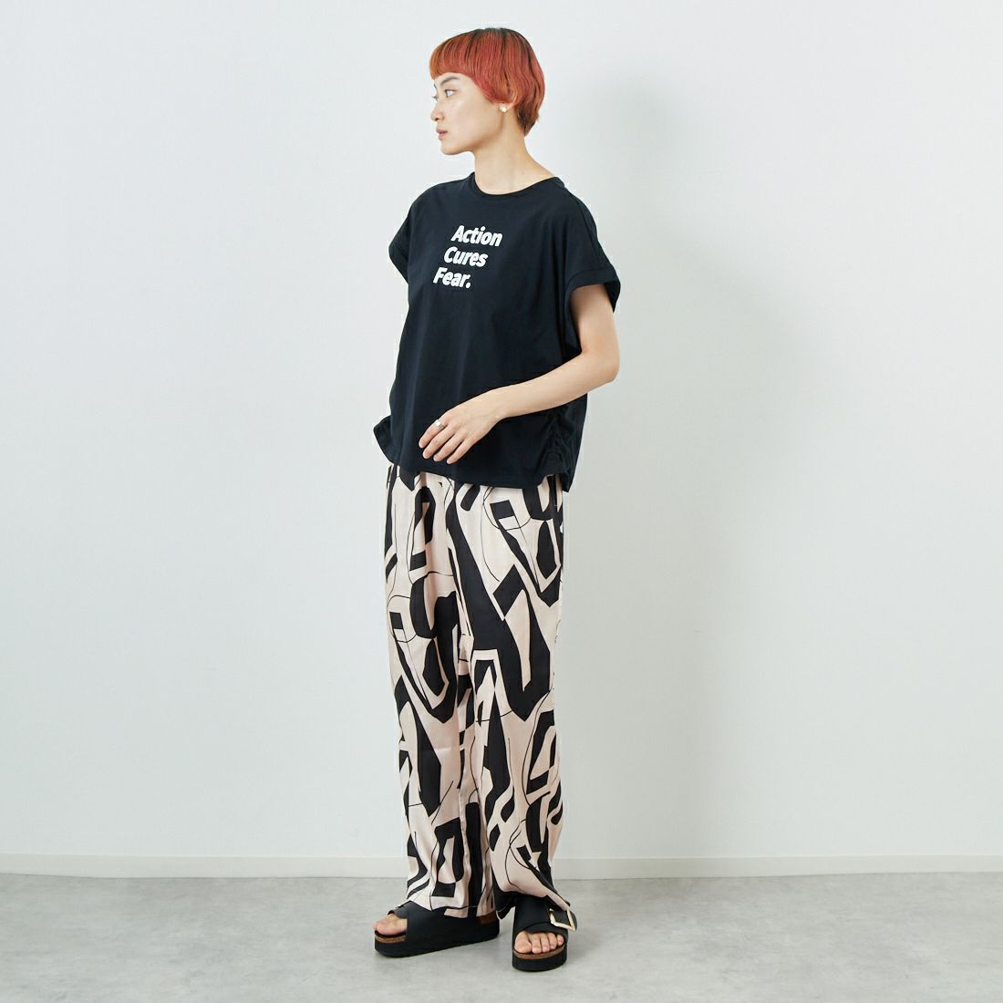 30%OFF Dignite collier ディニテ コリエ 80255311 サイド ドロスト T DIGNITE COLLIER [ディニテコリエ] サイドドロストTシャツ