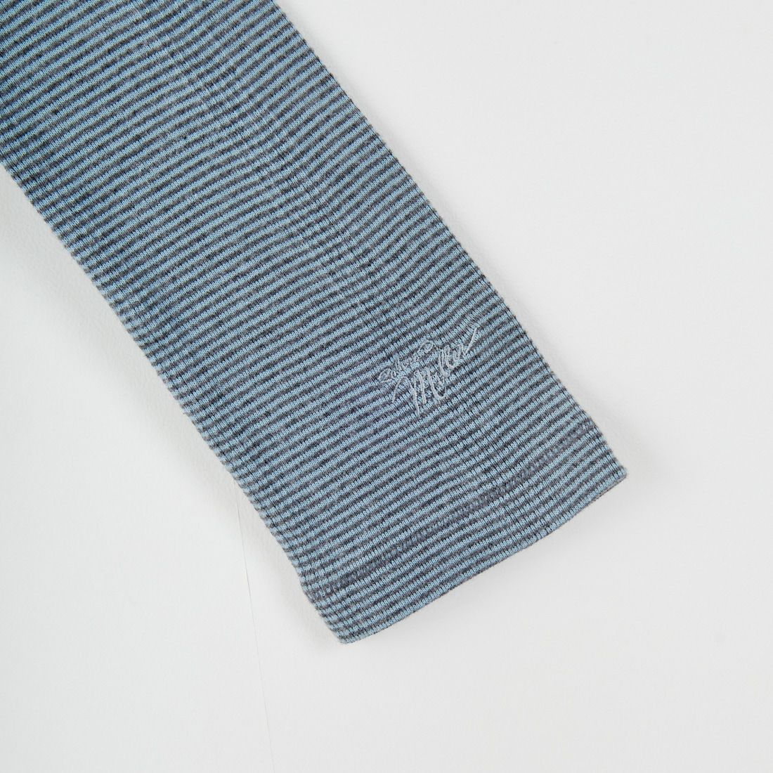 Robert P.Miller [ロバートピーミラー] 別注 パネルリブ ポロカーディガン [RM254-2179IN-JF] CLOUD