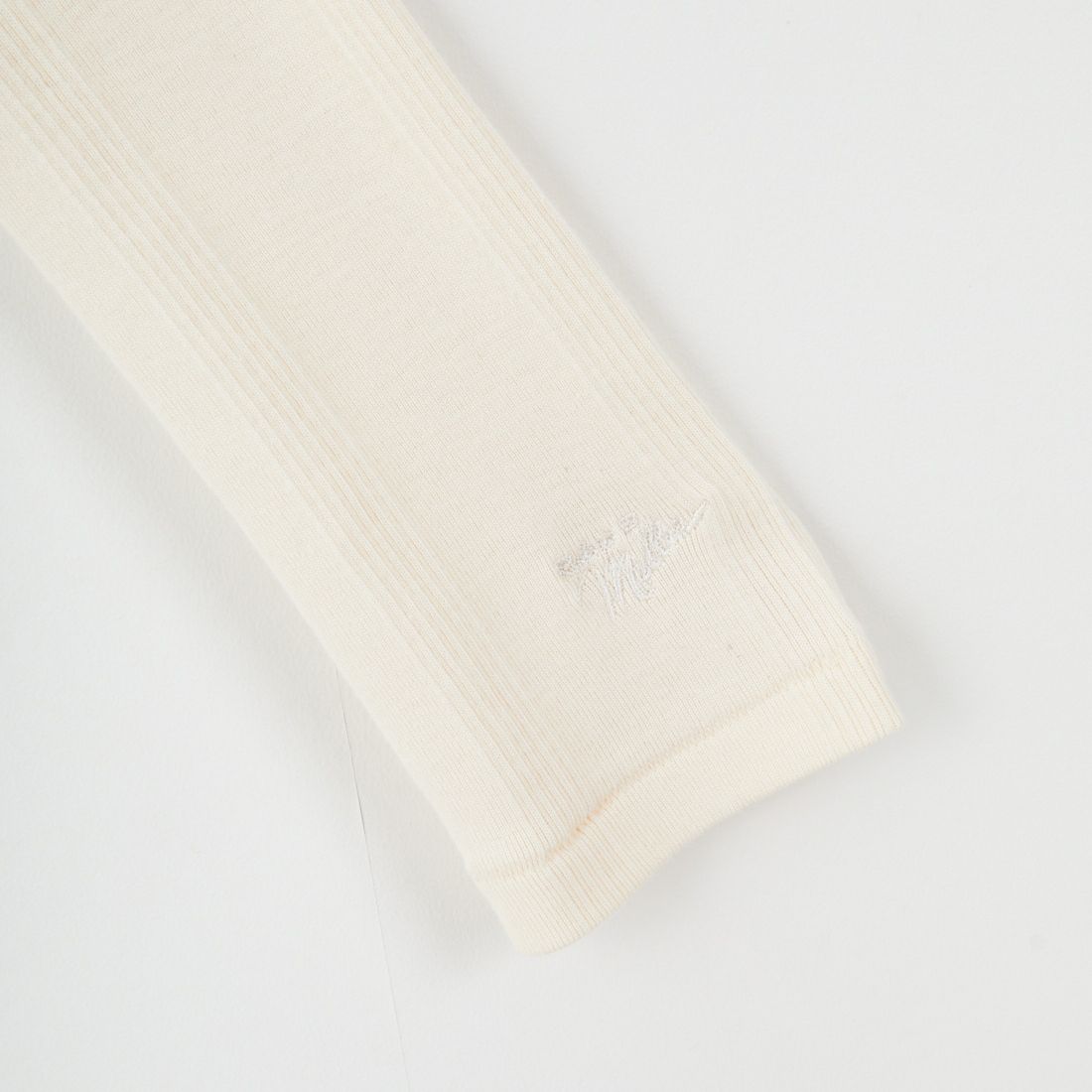 Robert P.Miller [ロバートピーミラー] 別注 パネルリブ ポロカーディガン [RM254-2179IN-JF] IVORY