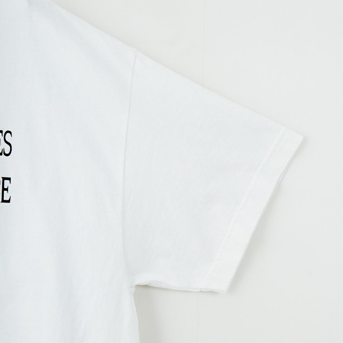 KHA:KI [カーキ] ヘムラウンドTシャツ [MIL25SCS3452] WHITE