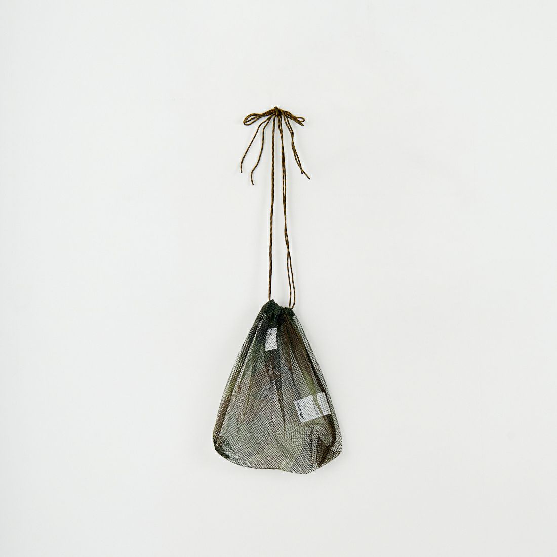 ODDMENT [オッドメント] メッシュネットポーチ [INDIVI-NET-POUCH] WOODLAND