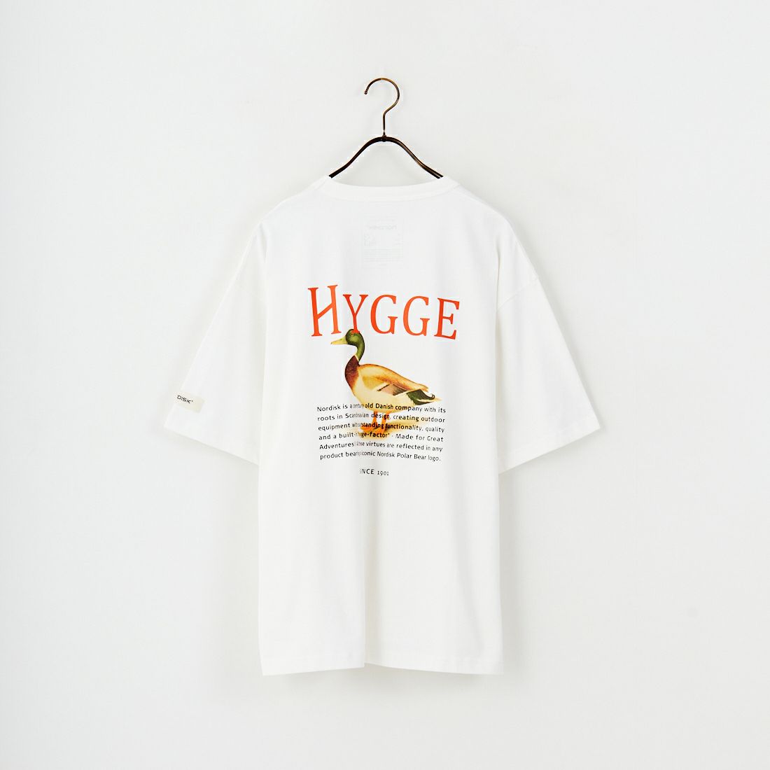 NORDISK [ノルディスク] 別注 HYGGE カモバックプリントTシャツ [NU11501-JF] WHITE