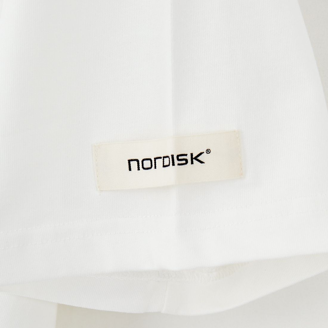 NORDISK [ノルディスク] 別注 HYGGE フィッシュバックプリントTシャツ [NU11502-JF] WHITE