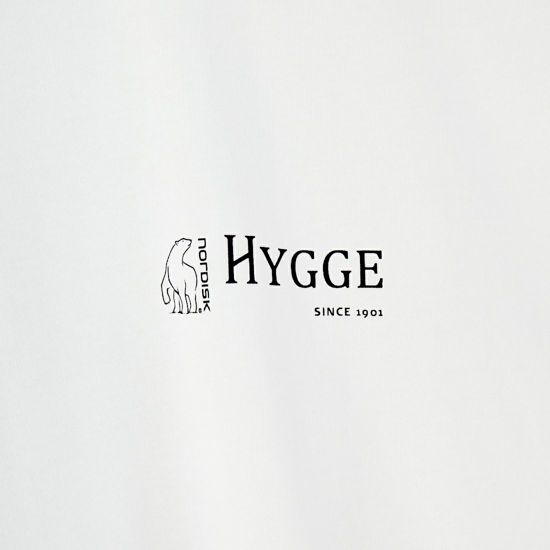 NORDISK [ノルディスク] 別注 HYGGE フィッシュバックプリントTシャツ [NU11502-JF] WHITE