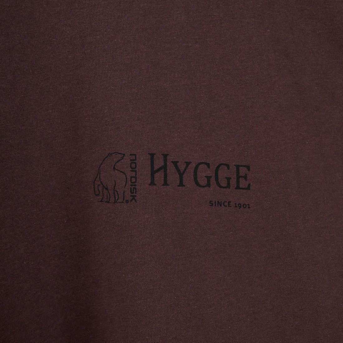 NORDISK [ノルディスク] 別注 HYGGE フィッシュバックプリントTシャツ [NU11502-JF] BROWN
