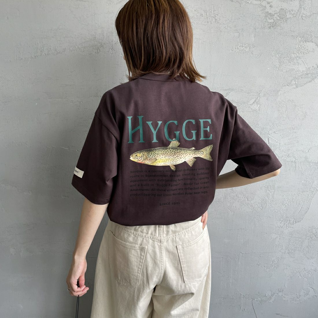 BROWN&&モデル身長：158cm 着用サイズ：44&&