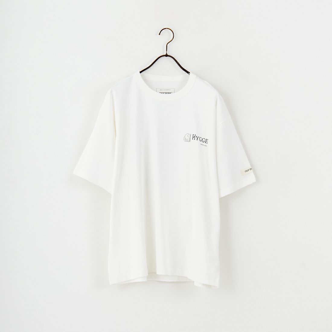 NORDISK [ノルディスク] 別注 HYGGE フィッシュバックプリントTシャツ [NU11502-JF] WHITE