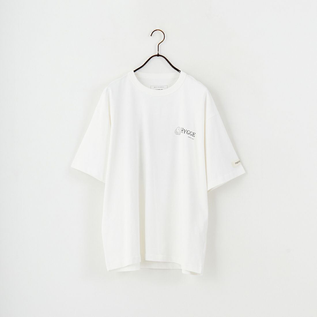 NORDISK [ノルディスク] 別注 HYGGE シカバックプリントTシャツ [NU11503-JF] WHITE