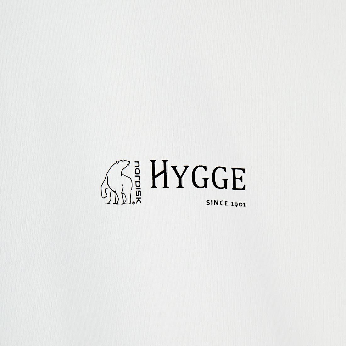 NORDISK [ノルディスク] 別注 HYGGE シカバックプリントTシャツ [NU11503-JF] WHITE