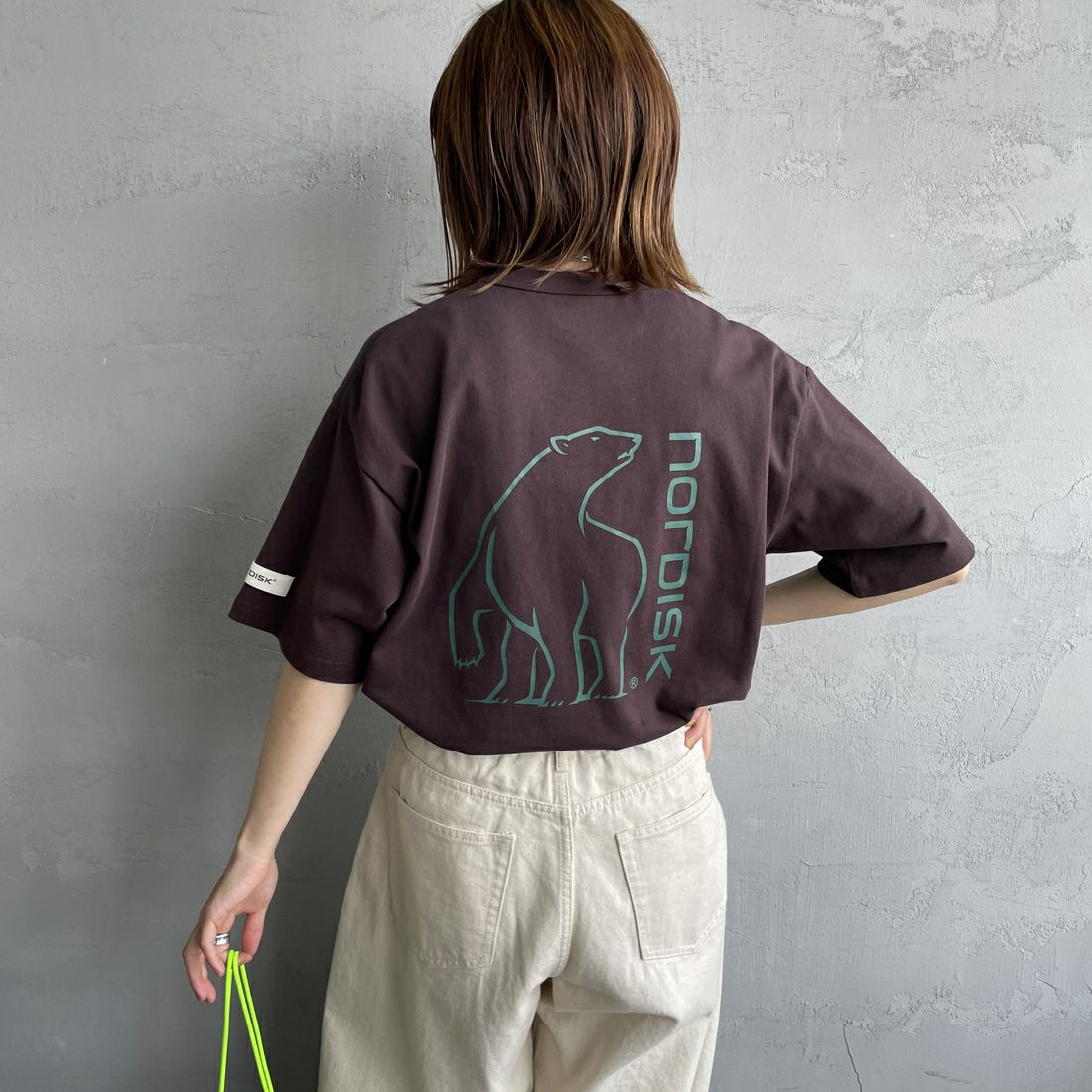 BROWN&&モデル身長：158cm 着用サイズ：44&&