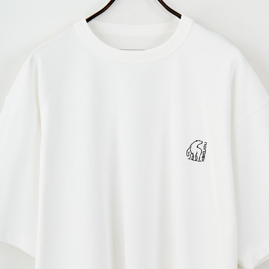 NORDISK [ノルディスク] 別注 バックロゴプリントTシャツ [NU11504-JF] WHITE