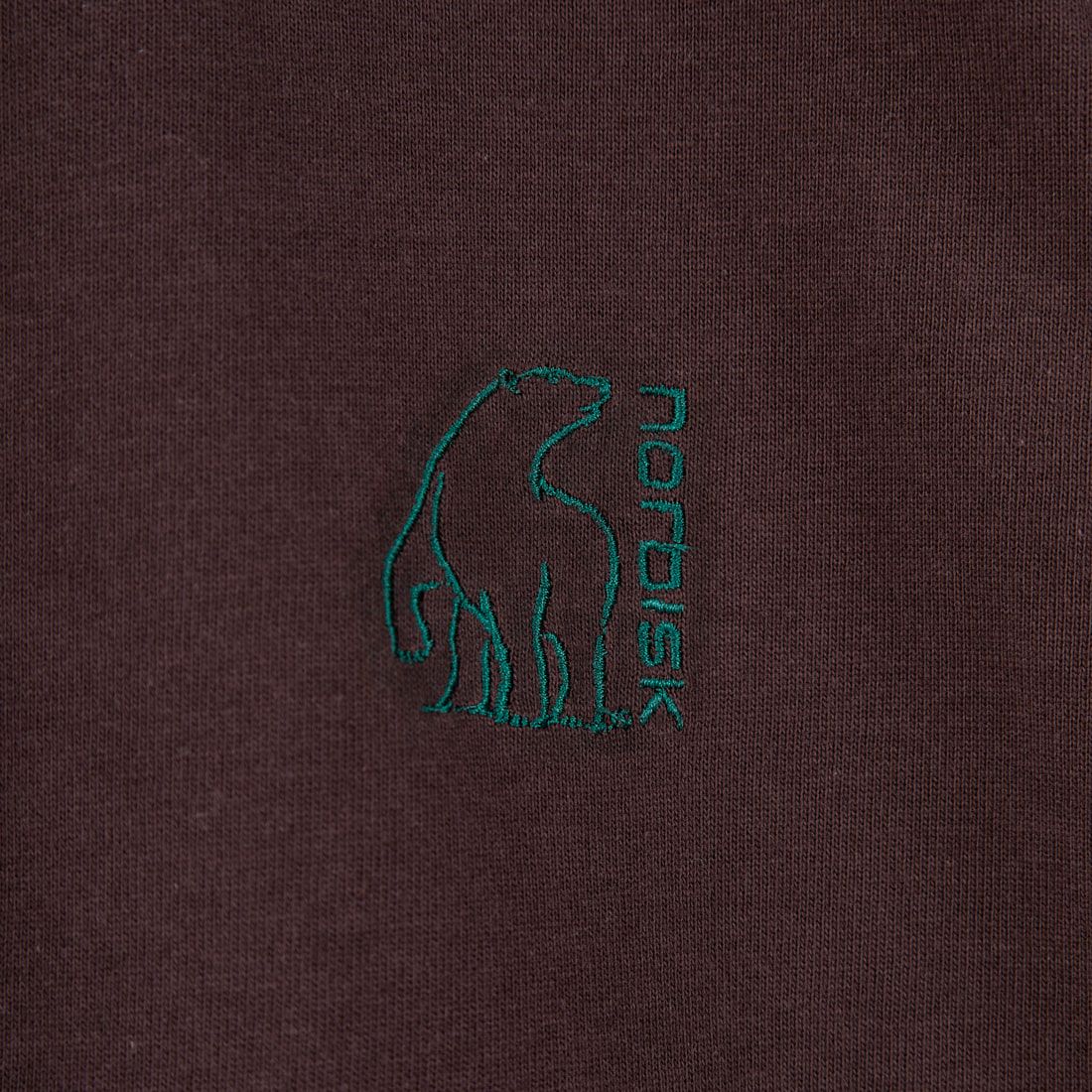 NORDISK [ノルディスク] 別注 バックロゴプリントTシャツ [NU11504-JF] BROWN