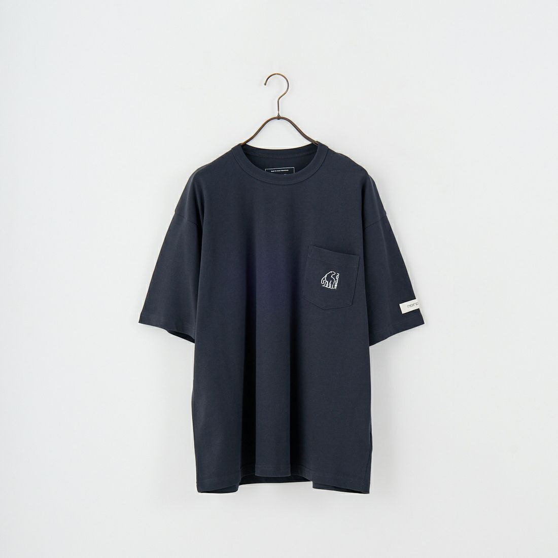 NORDISK [ノルディスク] 別注 ワンポイントポケットTシャツ [NU11505-JF] CHARCOAL