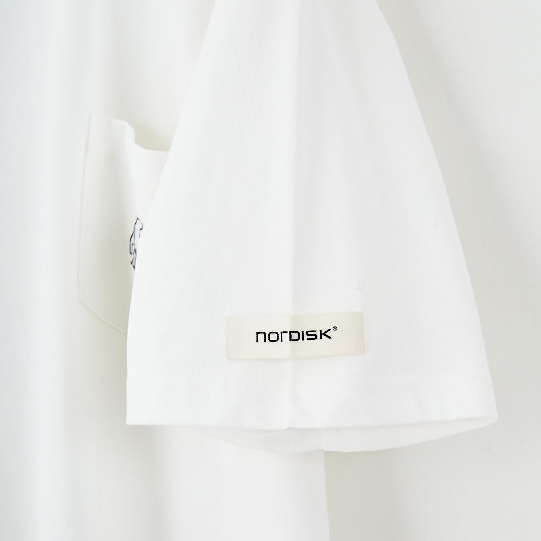 NORDISK [ノルディスク] 別注 ワンポイントポケットTシャツ [NU11505-JF] WHITE