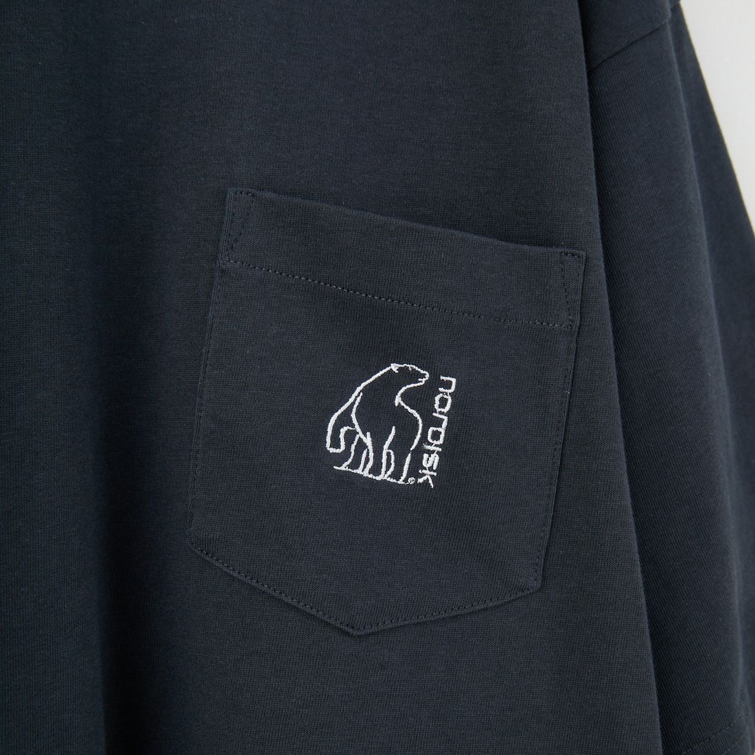 NORDISK [ノルディスク] 別注 ワンポイントポケットTシャツ [NU11505-JF] CHARCOAL