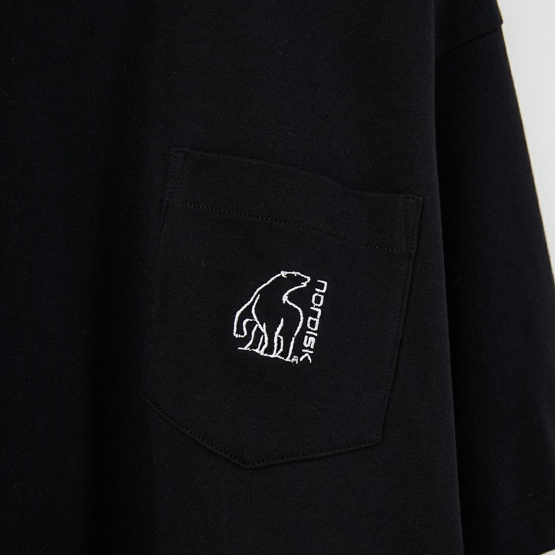 NORDISK [ノルディスク] 別注 ワンポイントポケットTシャツ [NU11505-JF] BLACK
