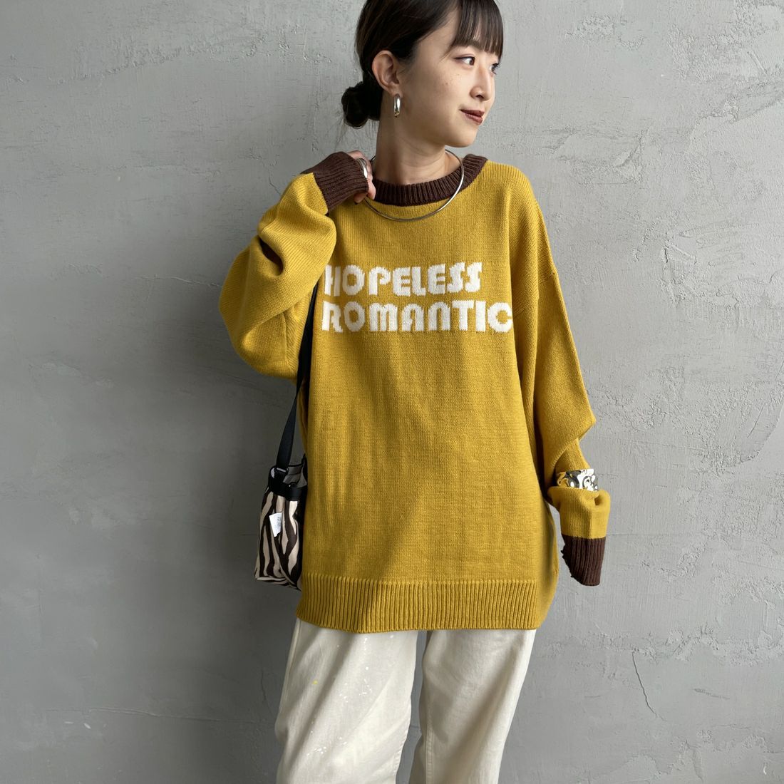 MUSTARD&&モデル身長：150cm 着用サイズ：F&&