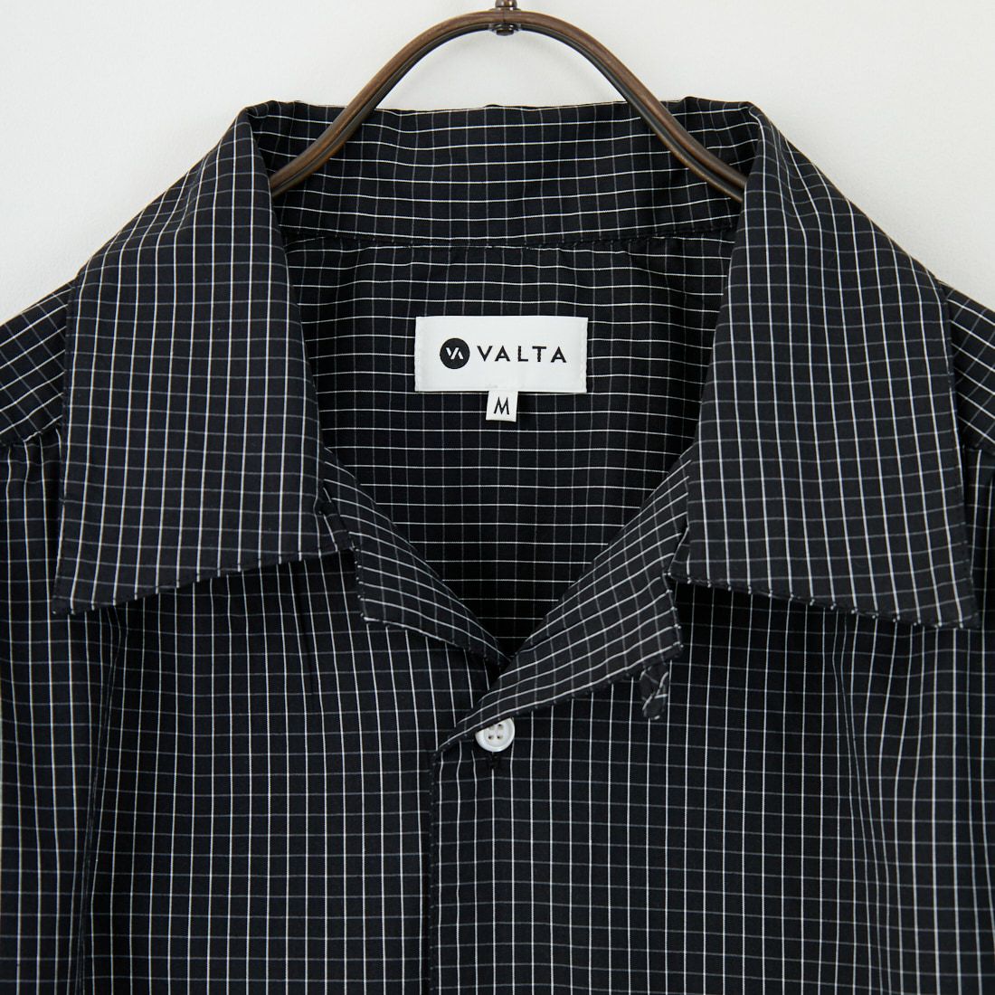 VALTA [ヴァルタ] 別注 シャーリングシャツ [VA25SS3042B-JF] CH710 BLK
