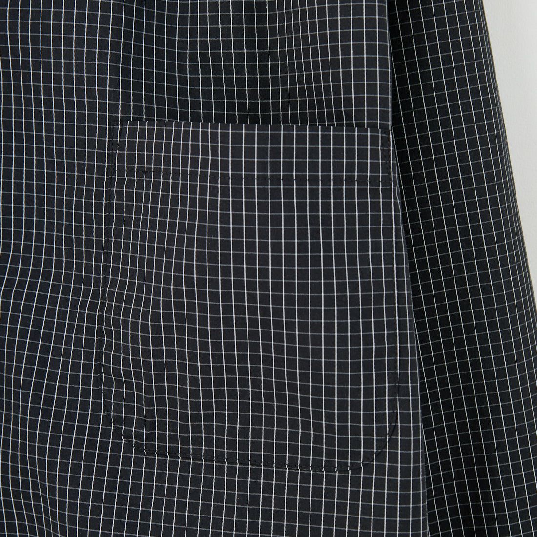 VALTA [ヴァルタ] 別注 シャーリングシャツ [VA25SS3042B-JF] CH710 BLK