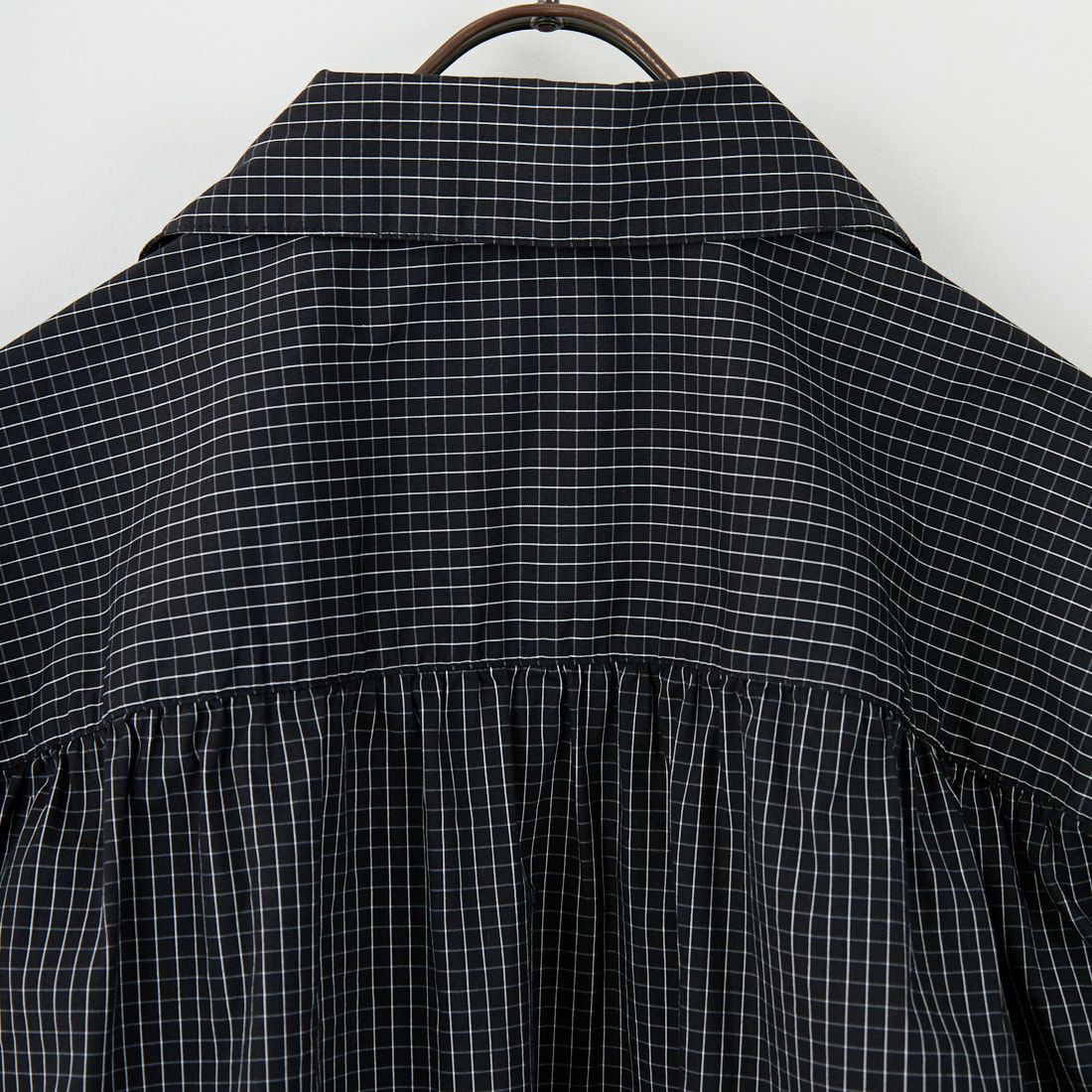 VALTA [ヴァルタ] 別注 シャーリングシャツ [VA25SS3042B-JF] CH710 BLK