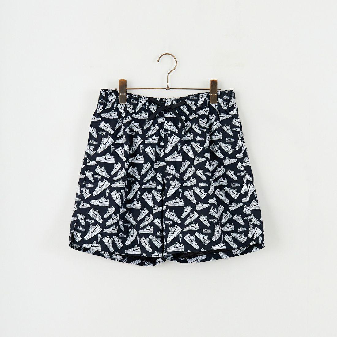 NIKE SWIM [ナイキスイム] エアフォース1プリント 7インチボレーショーツ [NESSF516] N001 ﾌﾞﾗｯｸ