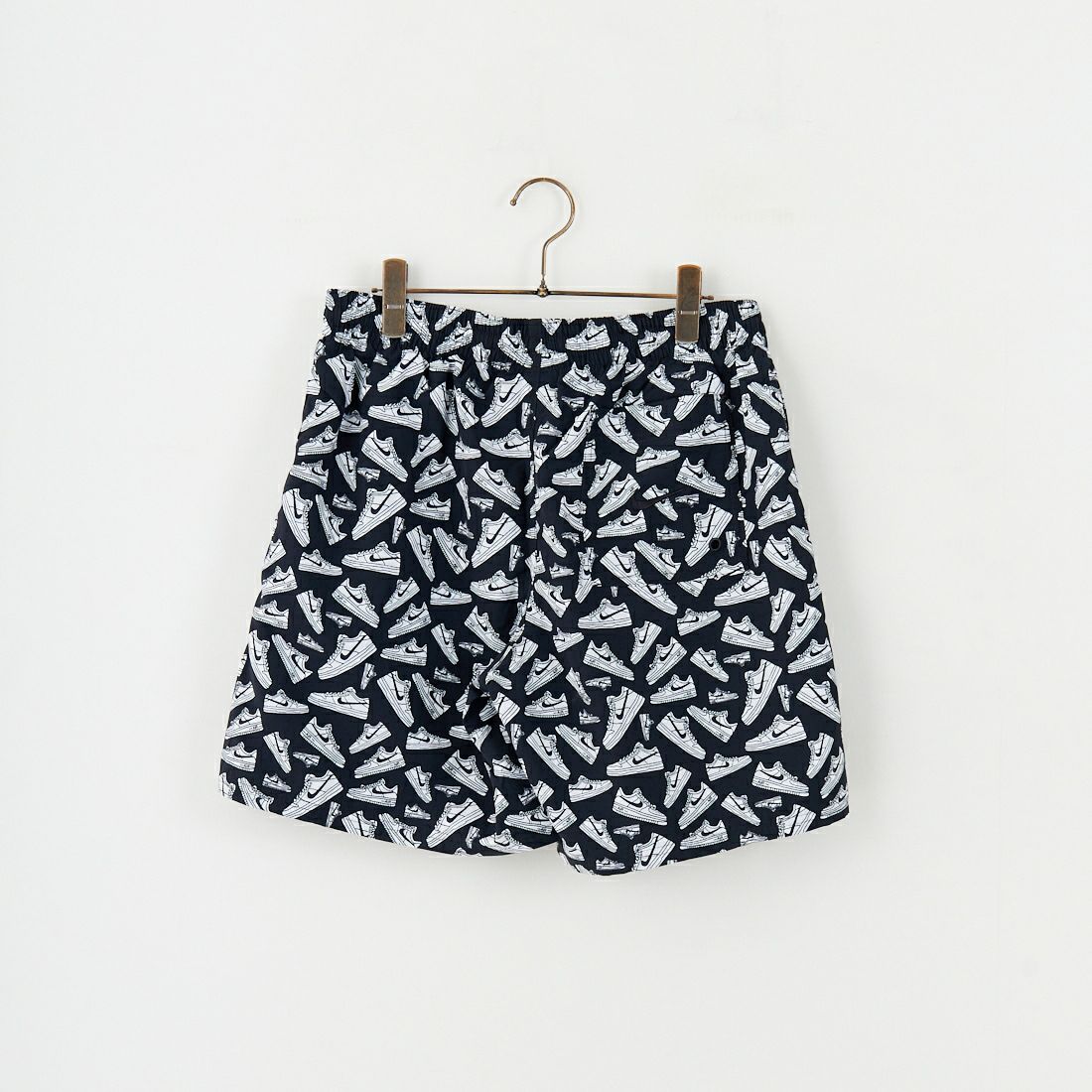 NIKE SWIM [ナイキスイム] エアフォース1プリント 7インチボレーショーツ [NESSF516] N001 ﾌﾞﾗｯｸ