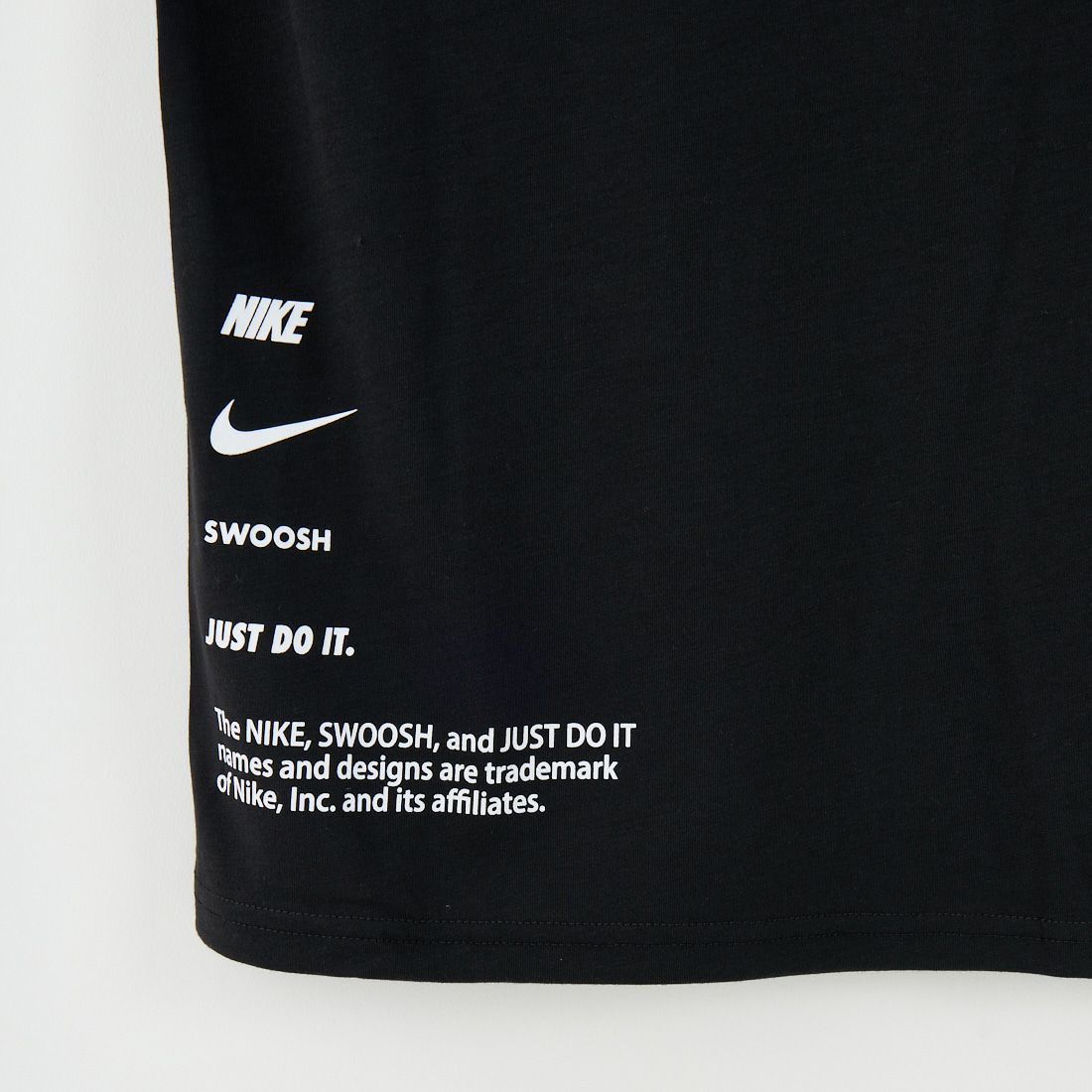 NIKE SWIM [ナイキスイム] コットンライク スニーカーボックスラッシュガード [NESSF523] N001 ﾌﾞﾗｯｸ