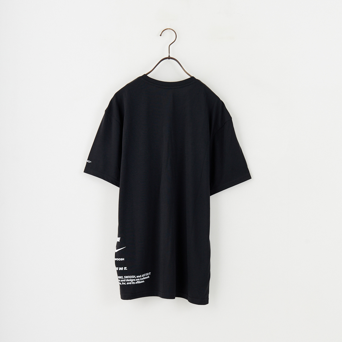 NIKE SWIM [ナイキスイム] コットンライク スニーカーボックスラッシュガード [NESSF523] N001 ﾌﾞﾗｯｸ