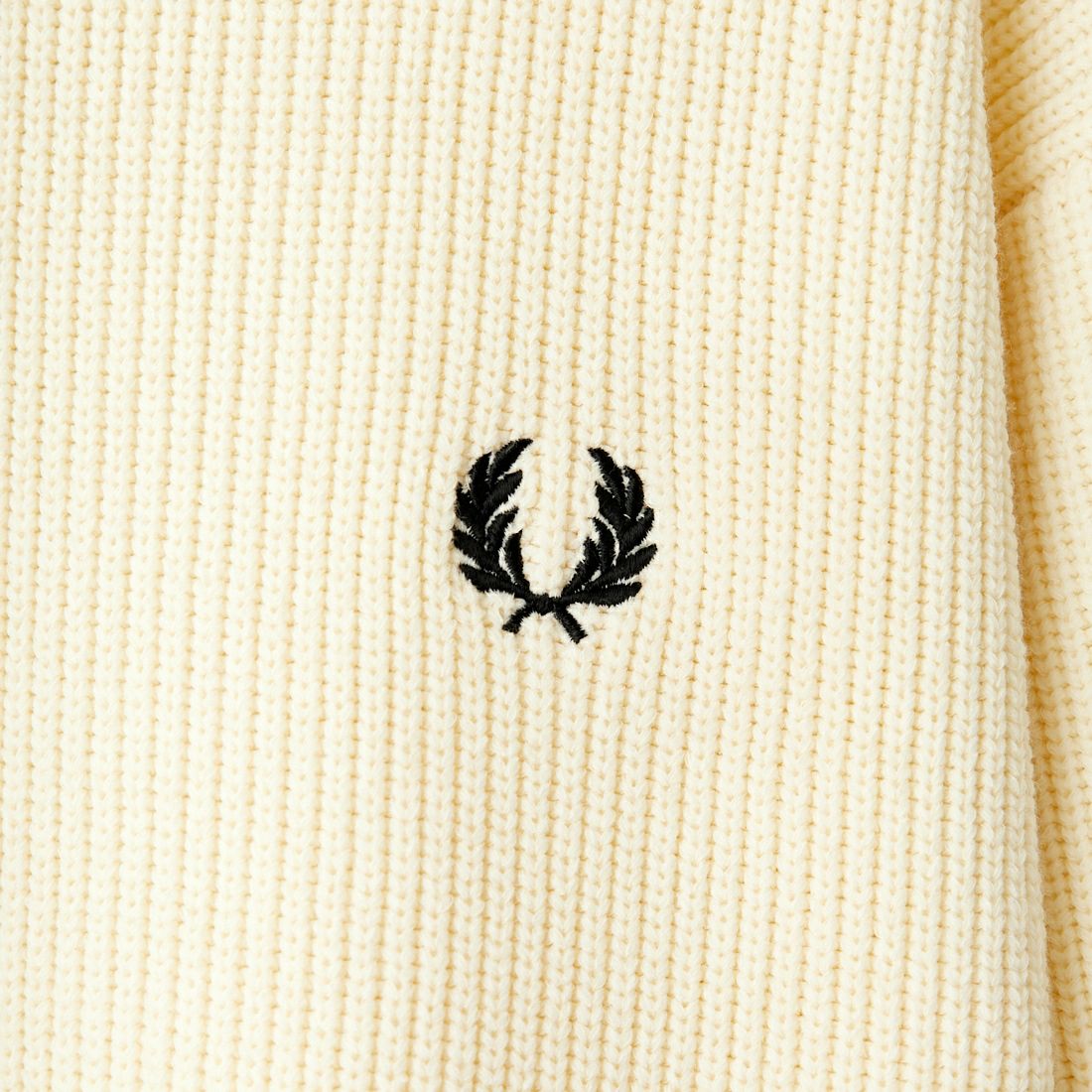 FRED PERRY [フレッドペリー] 別注 ドライバーズニット [FPM-25A-028JF] ECRU/NAVY