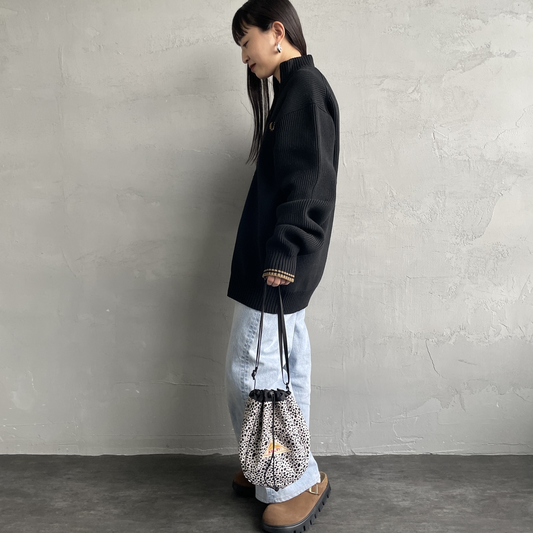 最安値‼︎ FRED PERRY ドライバーズニット 別注】FRED PERRY / ドライバーズ ニット（ニット/セーター）｜FRED