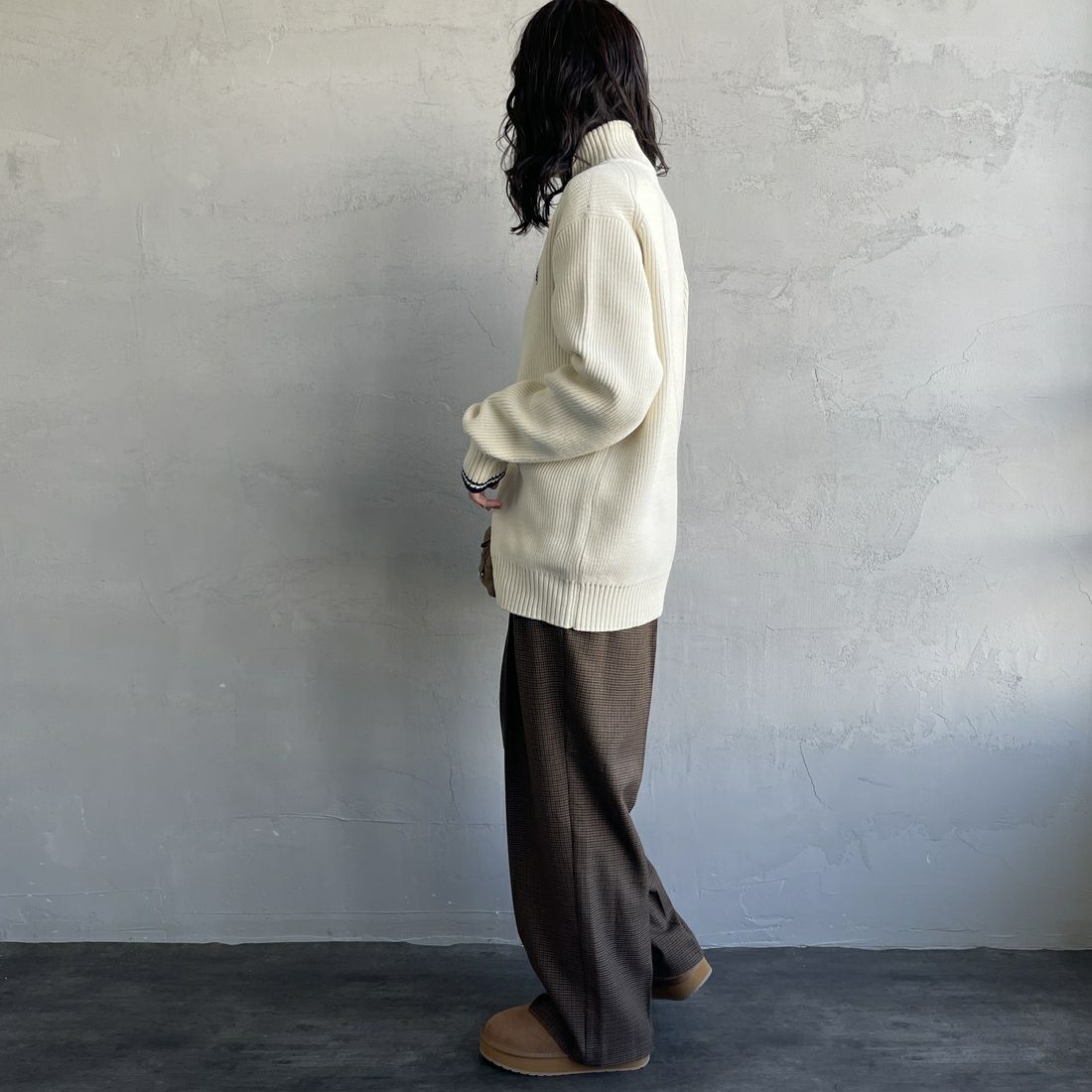 FRED PERRY ブラックドライバーズニット S FRED PERRY ブラックドライバーズニット S 楽天市場】【別注】FRED