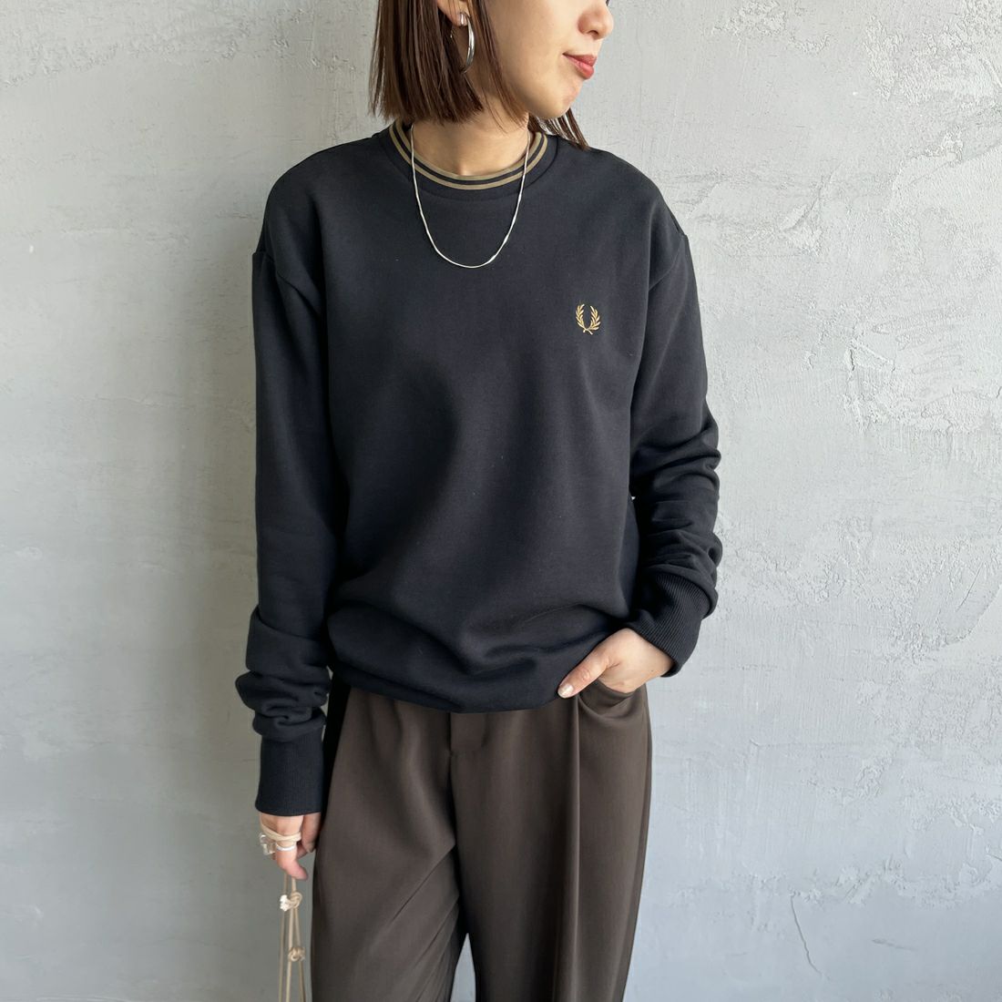 BLK/SHADED&&モデル身長：159cm 着用サイズ：S&&